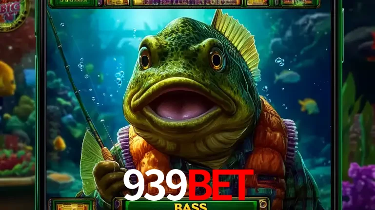 Personagem de peixe pescador do popular jogo de slot com tema de pescaria, uma das emocionantes opções de caça-níqueis para jogar e ganhar no cassino 939BET.